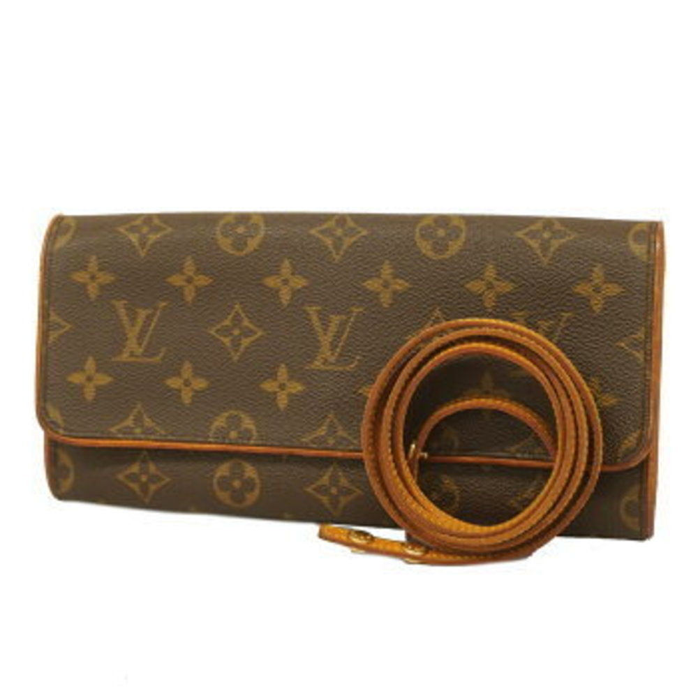 Louis Vuitton Monogram Pochette Twin GM Shoulder Bag - Picture 1 of 12